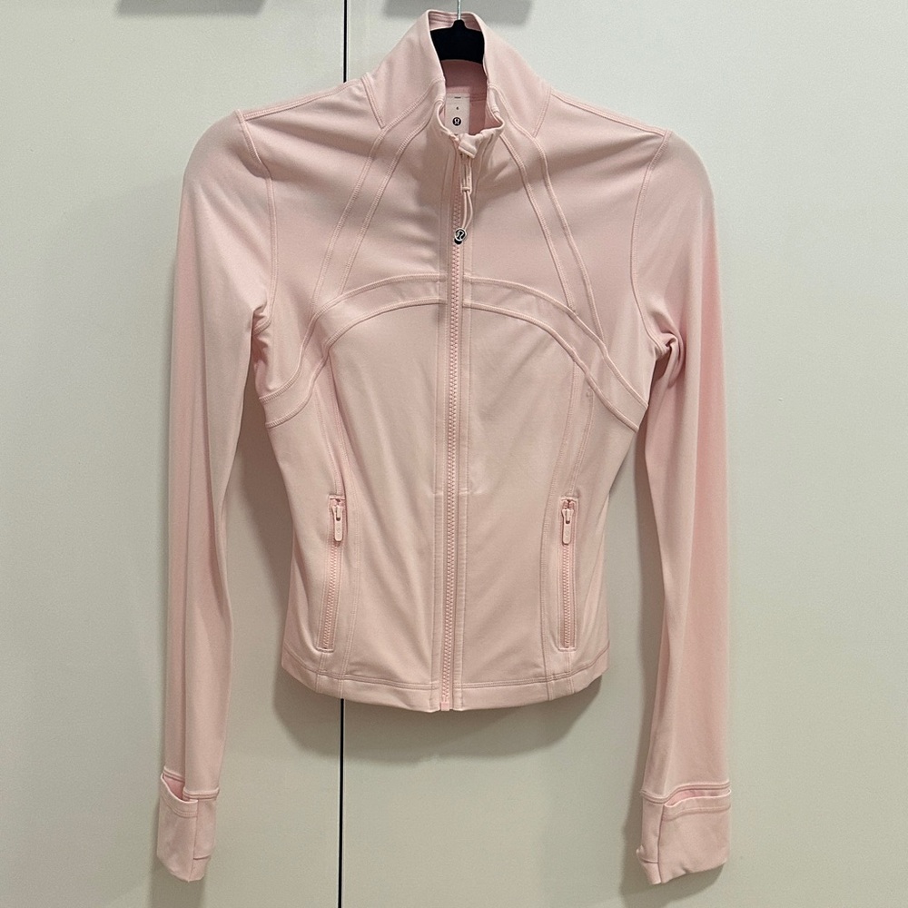 Lululemon Strawberry Milkshake Cropped Define Jacket Nulu